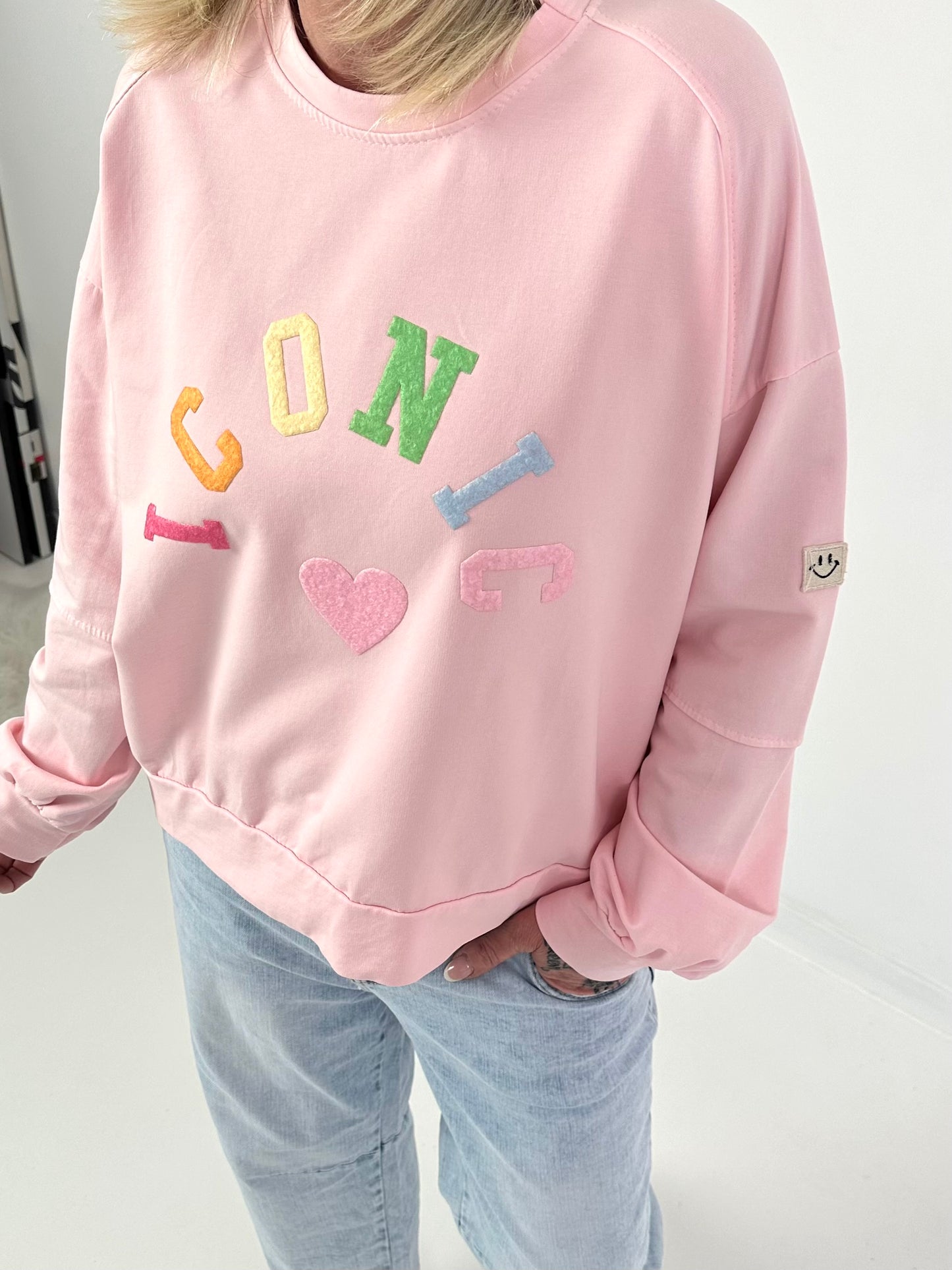 Sweater ICONIC - rosa