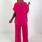 Light two-piece set - pink