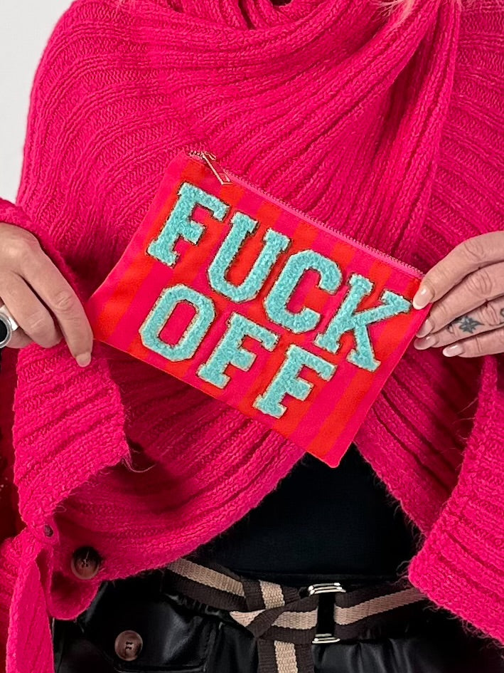 Mini Clutch Model "Mini Tude" - turquoise-neon