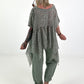 Asymmetrical Tunic Leo - khaki