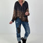 Tunika mit Leo-Print - leo-anthrazit
