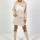 Sweatshirt model "Edition M" - beige