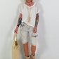 Mesh-shirt - wit