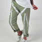 Hose mit Zipper-Details - khaki
