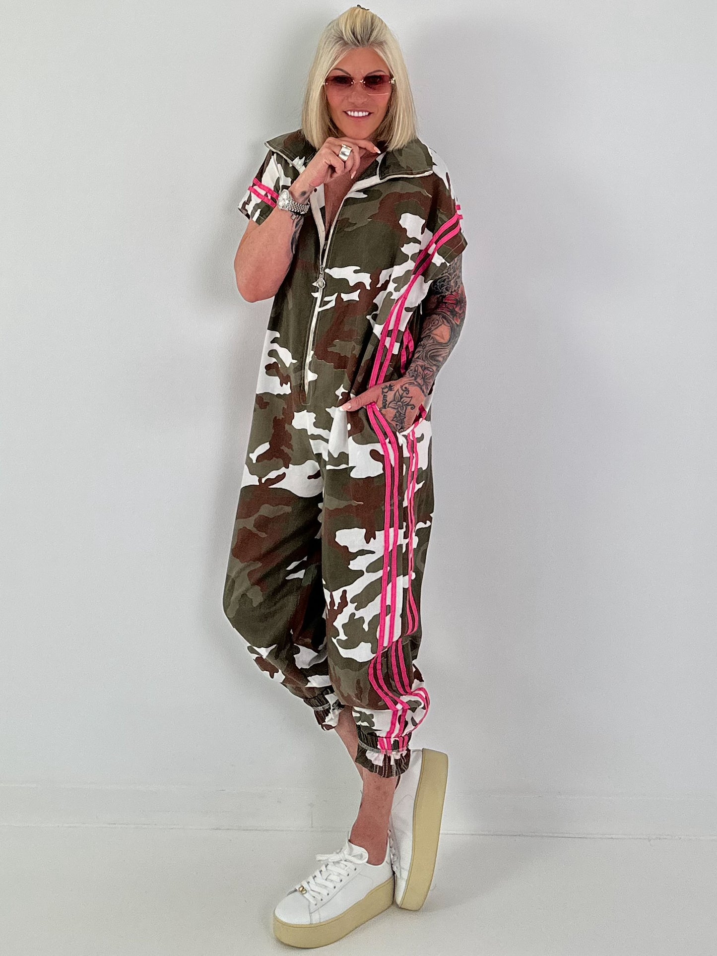 Camouflage Jumpsuit - khaki-mehrfarbig ( lieferbar ab (07.06.2026)