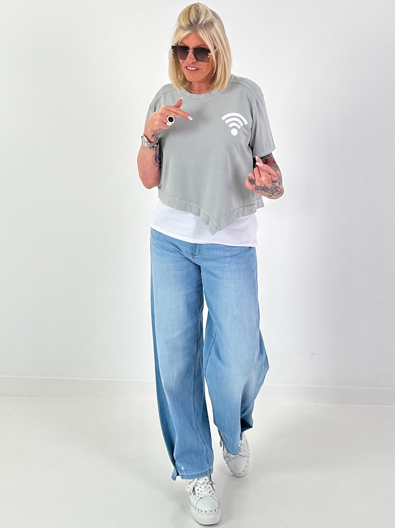 T-Shirt Connect Me - Grey
