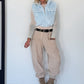 Gilet in behaaglijke bontlook - iceblue