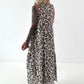 Leo Sommerkleid mit Raff-Detail - beige