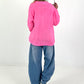 Linen Blazer - neon pink