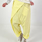 Baggy Trousers with Overlay - yellow