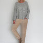 Weicher Pullover My Angel - grau