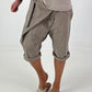 Short Baggy with Overlay - Taupe
