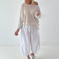 Leichter Oversized Pullover - beige
