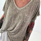 Fine knit shirt Mouse - beige