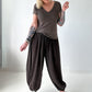 Ripp T-Shirt -  mokka