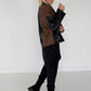 Baggy Hose mit Patten - schwarz