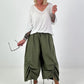 Fine knit short-sleeve sweater - white