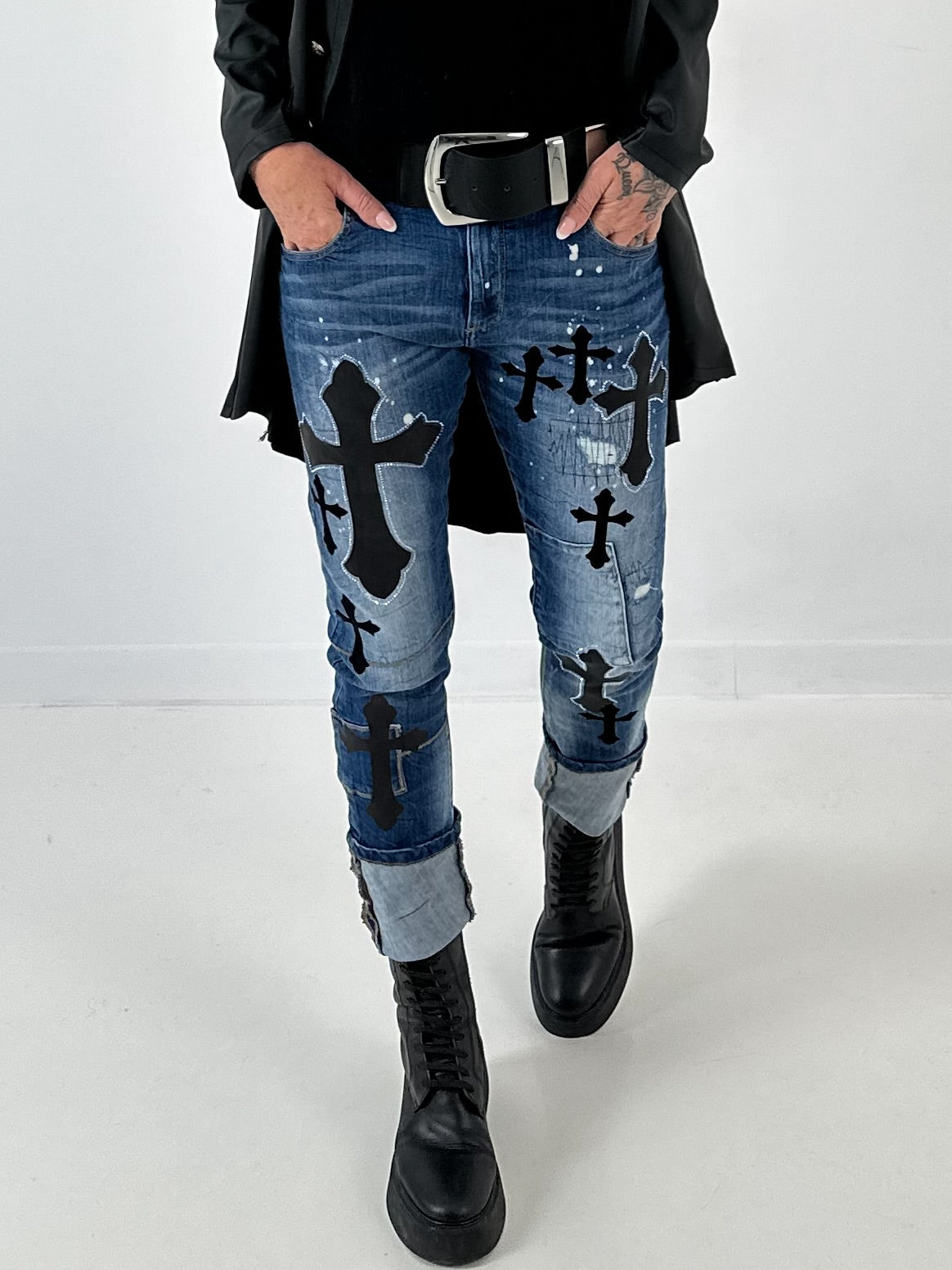 Jeans model "Crossfire" - denim