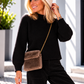 Pullover mit Stehkragen - schwarz