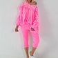 Baby-Doll Tunika - neonpink