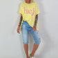 T-Shirt Hej - yellow