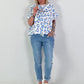 Sweat T-Shirt Leo - light blue