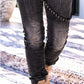 Jeans Rebel- used-black