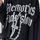 Sweater Memories Fade Glow - schwarz