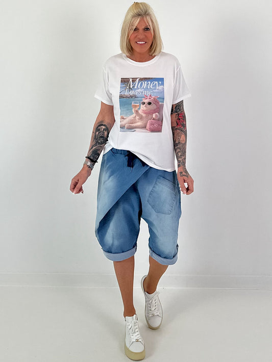 T-Shirt Money - wit