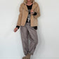 Biker Jacke - beige