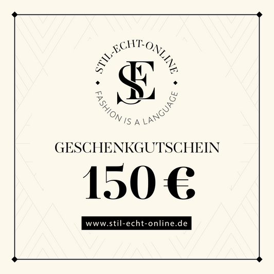 Stilecht Geschenkgutschein 150€