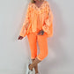 Baby-Doll Tunika - neonorange