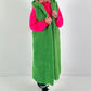 Long vest model "Leo Layers" - green