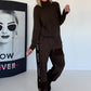 Basic Rollkragenpullover - mokka