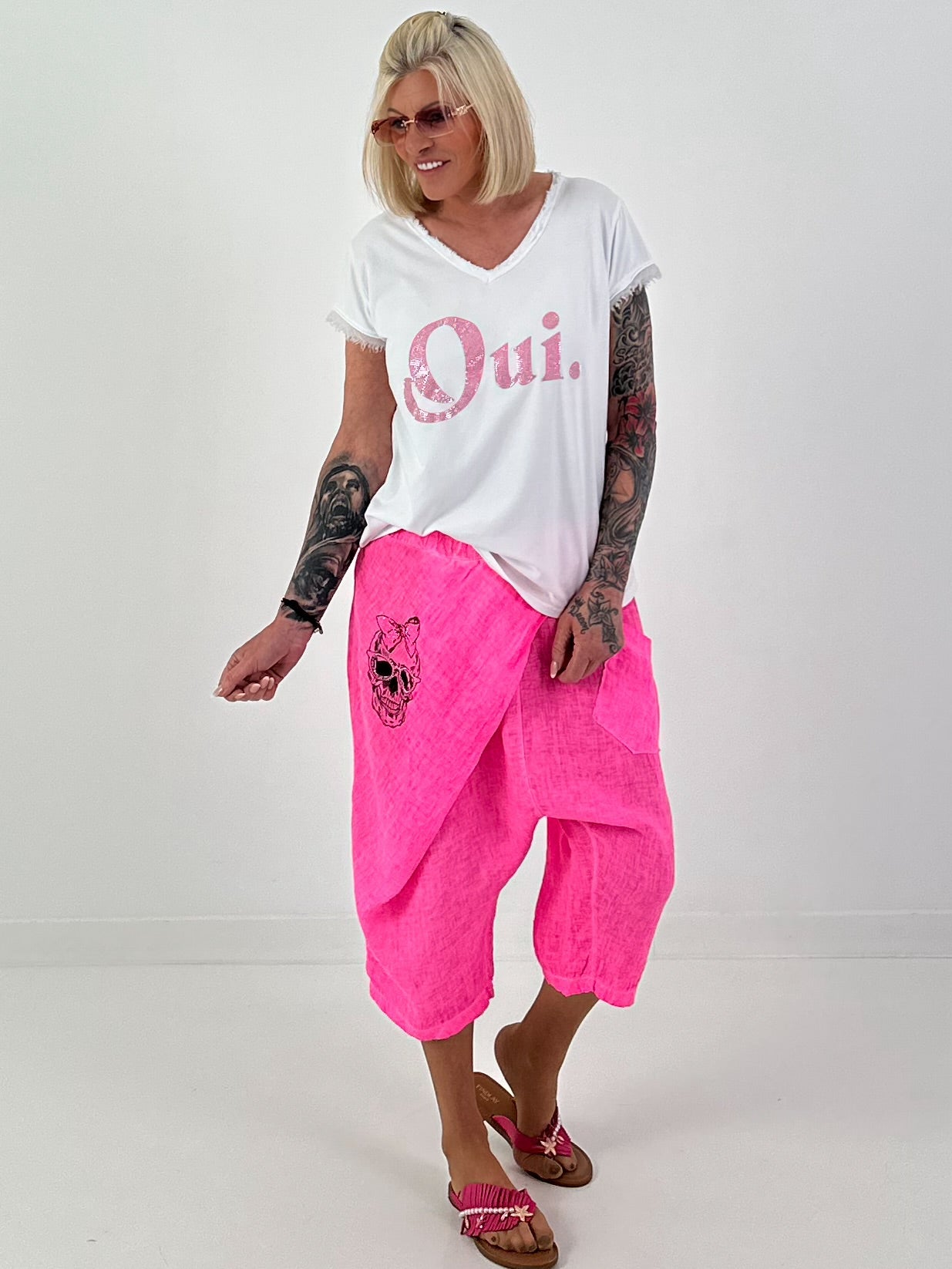 T-Shirt Oui - white