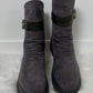 Bootie model "Buckle" - anthracite