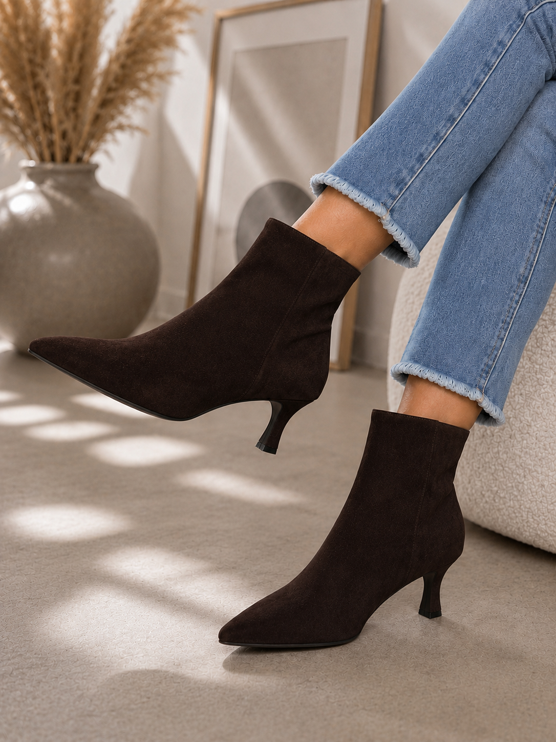 Ankle Boot - mokka