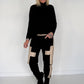 Basic Rollkragenpullover - schwarz