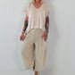Fine knit shirt Mouse - beige