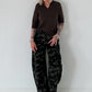 Soft knit polo sweater - mocha