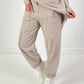Hose Modell "Urban Pocket Flair" - beige ( lieferbar ab ca. 12.12.25)