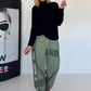 Basic Rollkragenpullover - marine