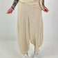 Light Balloon Trousers - beige