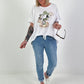 T-Shirt Cowboy - white