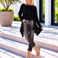 Waist Wrap in Wildlederoptik - schwarz ( lieferbar ab ca. 29.10.26)