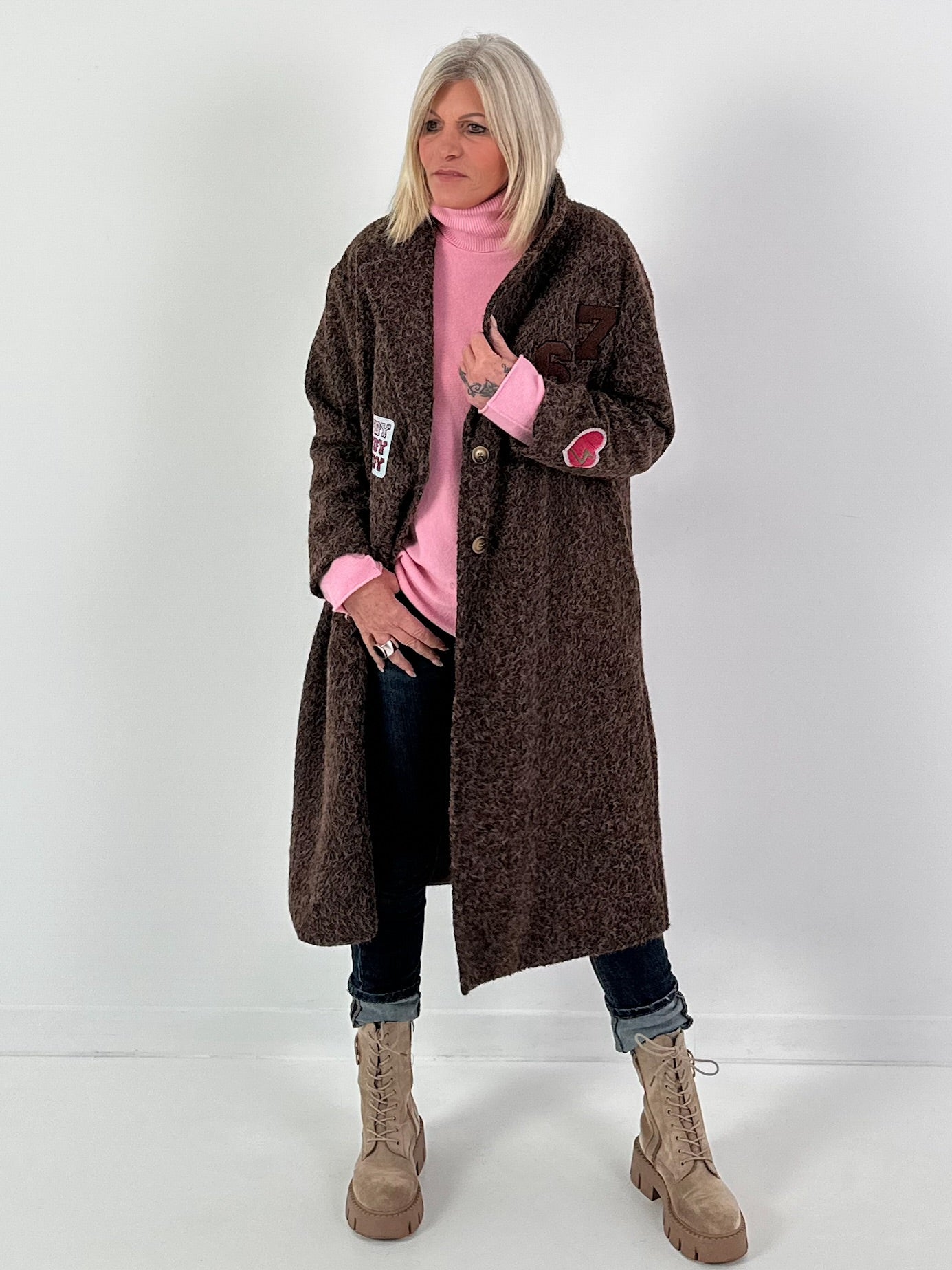 Jasmodel "Howdy Heart" - mokka