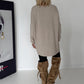 Longpullover - beige