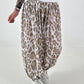 Leichte Pumphose mit stylischem Print  - weiss -mehrfarbig