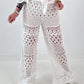 Ibiza Häkelhose - weiss