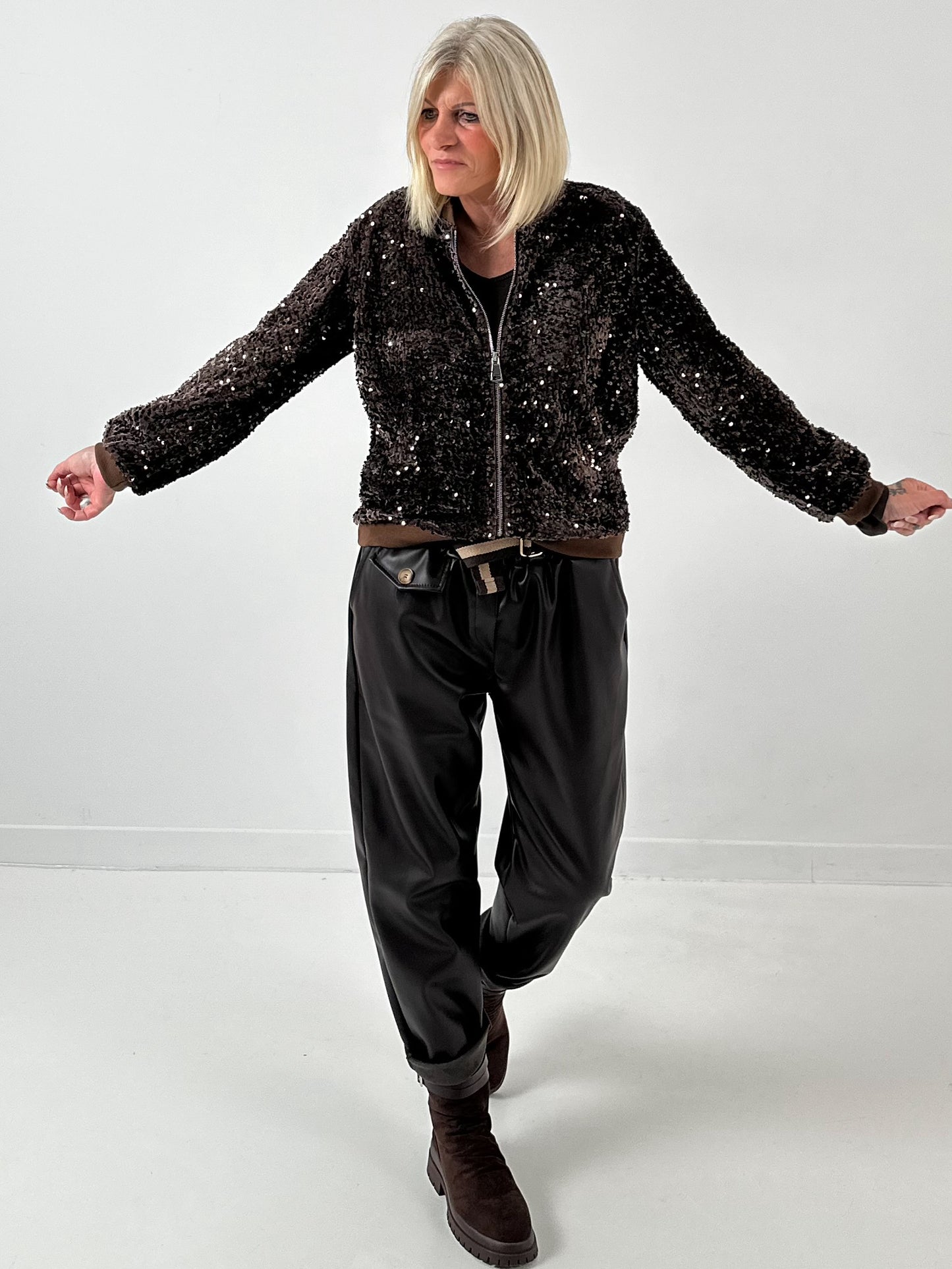 Glam Editon Blouson model "Mocha Shades"